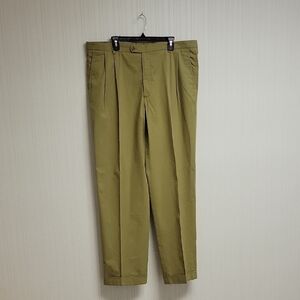 Zanella Khaki Chinos Classic Cotton Blend, Mens Sz 42 X 34